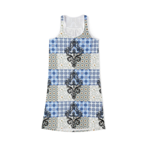 Turkish Folk Art Design Women’s Racerback Dress