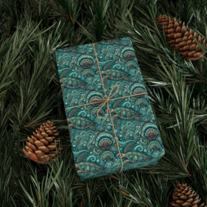 MersinBeat Turkish Narlikuyu Sea Turtle Holiday Wrapping Paper