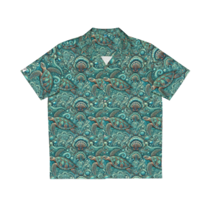 Narlikuyu Sea Turtle's Dream Men's Hawaiian Shirt