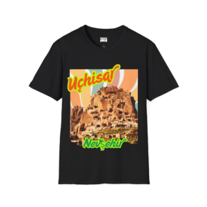 Uçhisar Cappadocia Turkiye Retro Graphic T-Shirt